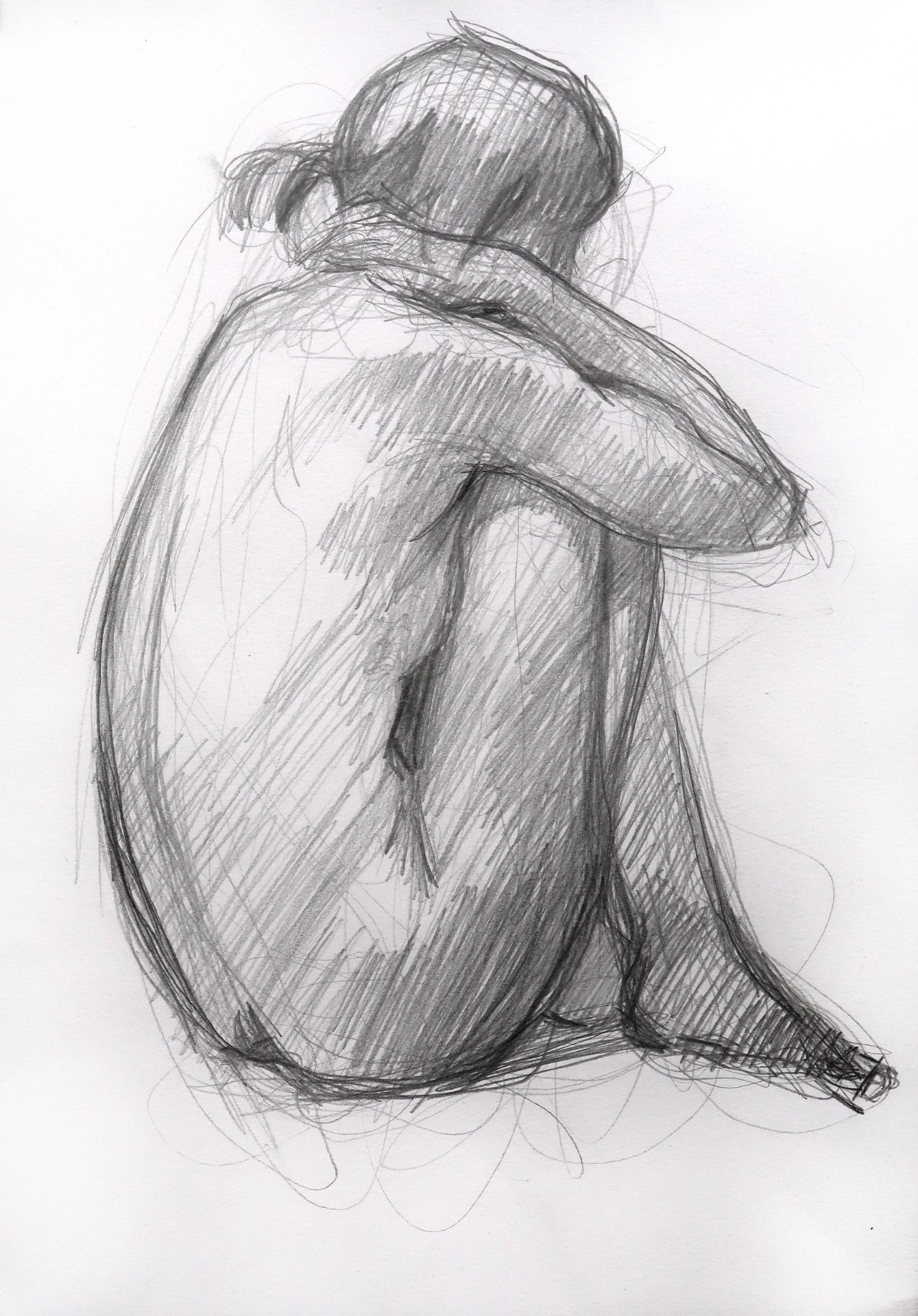 figurální kresba Brno - kresba tužkou