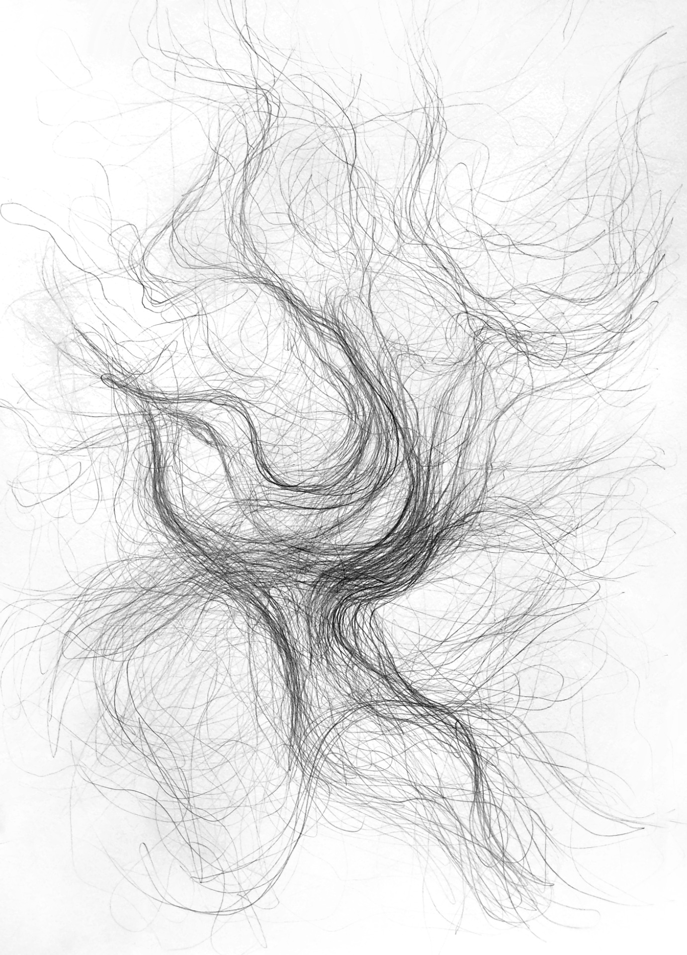 Abstraktní pták - tužka